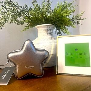 Kate Spade Starlight Crinkle Rare Metallic Crossbody (NWT)